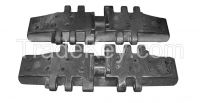 Excavator track shoes assembly