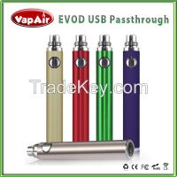 2015 VapAir e cigarette micro 5 pin ego passthrough battery accept paypal