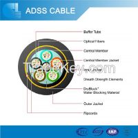 ADSS aerial Self-supporting 12 core 24 core Fiber Optic Cable