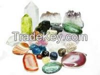 Semiprecious Stones And Quartz Crystals