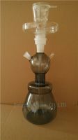 (h5172) Three Colors Glass Hookah With Leather Package