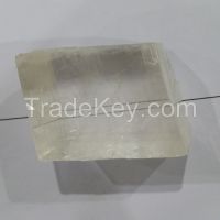 NATURAL OPTICAL CALCITE CRYSTAL ICELAND SPAR