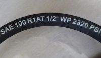 SAE 100R1 Steel wire reinforced, rubber covered hydraulic hose (one wire braid)
