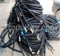 fabric braided rubber hose