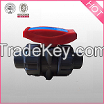 New pvc double union ball valve for hot sell