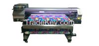 1.6m width digital textile printing machine with  dx5 print heads