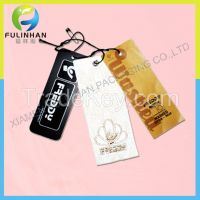 Printed paper hangtags for garment