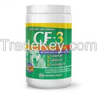 CF-3 (For Dogs Over 30lbs / 14kg) 200 Chewable Tablets