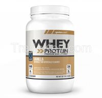 WHEY PROTEIN (Vanilla) (36.72oz) 1,041g