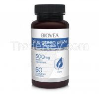 BLUE GREEN ALGAE (Organic) 500mg 60 Capsules