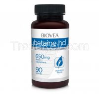 BETAINE HCL 650mg 90 Tablets