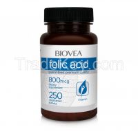 FOLIC ACID 800mcg 250 Tablets