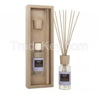 NATURAL BAMBOO REED DIFFUSER with PURE ESSENTIAL OILS (Lavender Bergamot) (4oz) 118ml