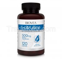 L-CITRULLINE 500mg 120 Capsules