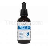 VITAMIN B12 (with Folic Acid) LIQUID DROPS 1000mcg (2oz) 60ml