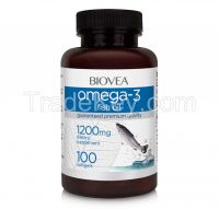 OMEGA-3 FISH OIL 1200mg 100 Softgels