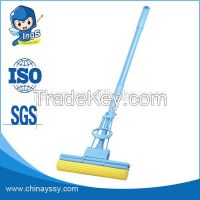 2015 taiwan online shopping PVA Sponge Double Squeeze Mop blue sponge Mop YS-D01