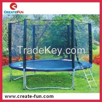 CreateFun High Quality Kids Outdoor Round Trampoline