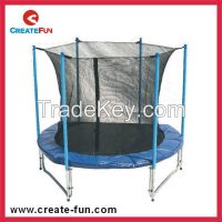 CreateFun cheap 6ft trampoline with safety net