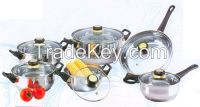 Stainless Capsuled Bottom Cookware