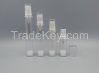 airless bottle, cosmetic container, cream bottle, plastic container, sprayer pump