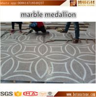 Hotel design tile round mosaic medallion floor patterns