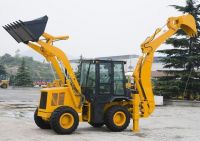 2015 CE approved XCMG small wheel moving type backhoe loader xt860 for sale