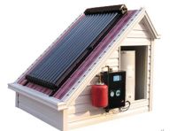 Split pressurized solar water heater system