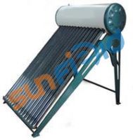 Compact non pressure solar water heater