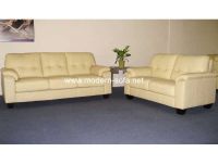 Leather sofa Y-806
