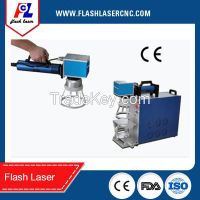 10W optic fiber portrait laser marking on iPhone cases/fiber laser marking photos on iPhone cover