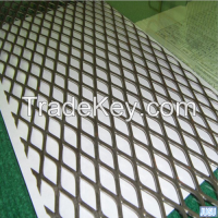 heavy duty iron expanded metal mesh fence