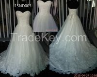 15ND0005 tulle lace  ball gown
