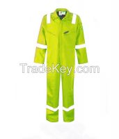 Reflective 100% cotton Fireproof Suit for industrial workwear