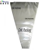 Plastic printing clear fresh cut flower packaging sleeves with mic-perforation