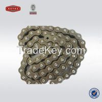 ISO four sides rivetted copper surface treated roller motorcycle chain