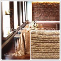 Shimmer Sparkly Overlays Tablecloths for Wedding