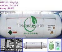 China supplier industrial grade CH2F2 R32 Gas
