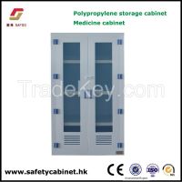 Medicine polypropylene storage cabient for hospital and lab