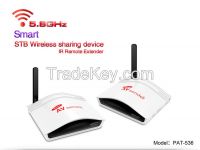 Newset Hot selling 5.8GHz Smart Digital Wireless audio transmitter and receiver Sharing Device Model:PAT-536