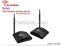 Pakite PAT-266 Wireless Video Audio Transmition 2.4GHZ Smart Infrared Remote Extender AV Sender