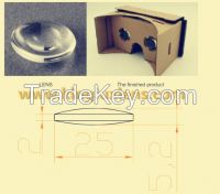 3d glass lens for google cardboard