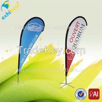 custom polyester advertising feather flag