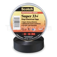 SCOTCH SUPER33 Electrical Tape 3/4 x 66 ft 7 mil Black