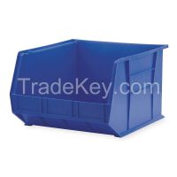 AKRO-MILS 30270BLUE F8693 Hang/Stack Bin H 11 W 16 1/2 D 18 Bl