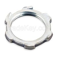 APPROVED VENDOR 5XC32 Locknut Conduit Zinc Plated Steel 1 In