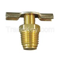 ANDERSON METALS 6D910 Drain Cock Brass MNPT 1/4 In