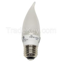 GE LIGHTING LED2DCAM-F LED Light Bulb, CA11,3000K, Warm