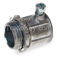 APPROVED VENDOR 5XC12 Connector Setscrew Non-Insulated 1/2 In