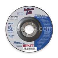 UNITED ABRASIVES-SAIT Abrsv Cut Whl, 7In D, 0.045In T, 7/8In AH